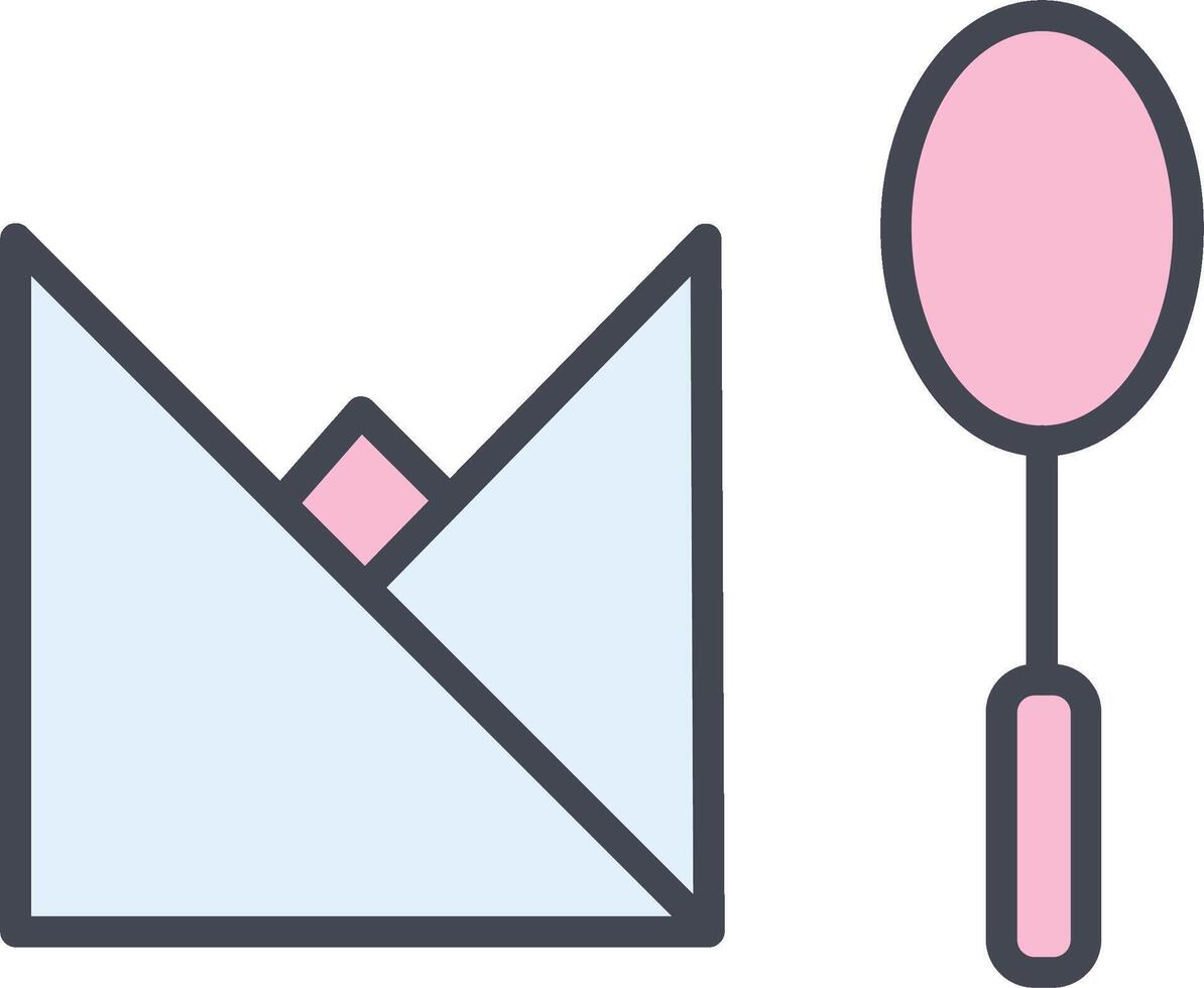 Spoon and Napkin Vector Icon