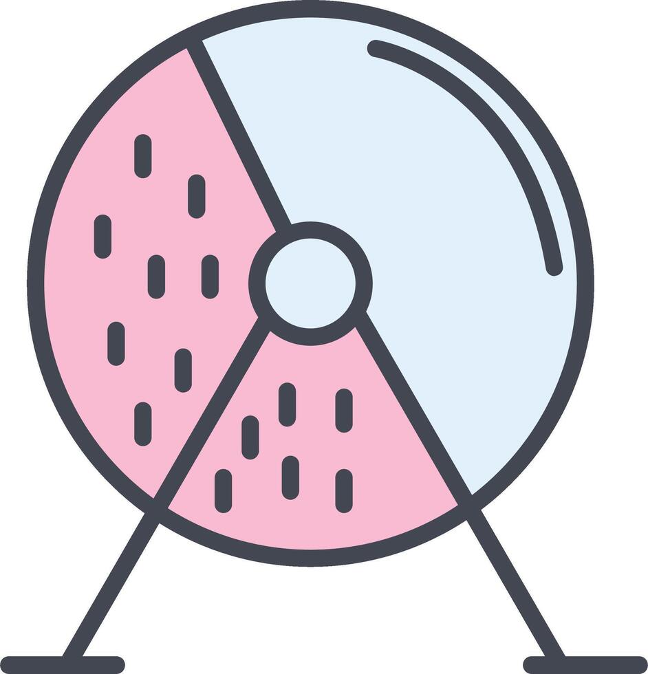 Lottery Machine Vector Icon