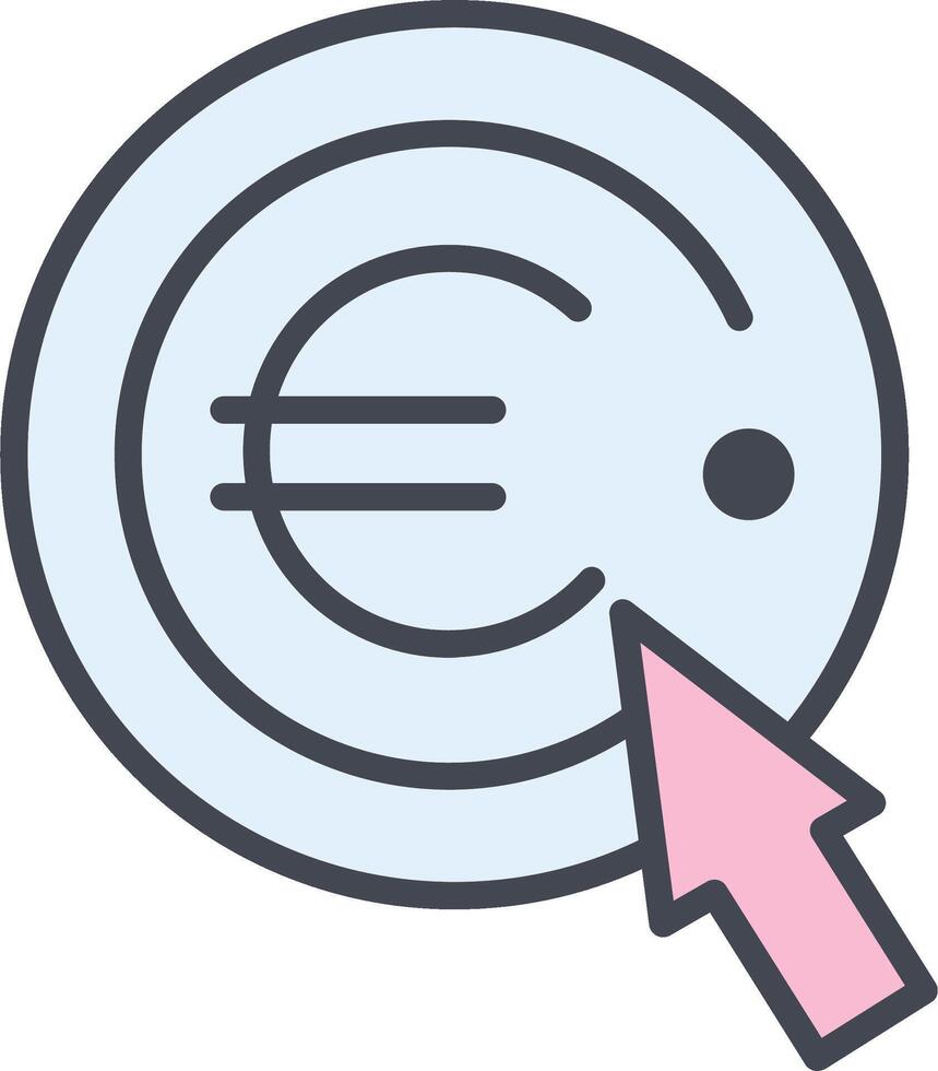 Pay Per Click Vector Icon