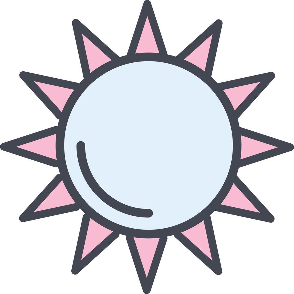 Sun I Vector Icon