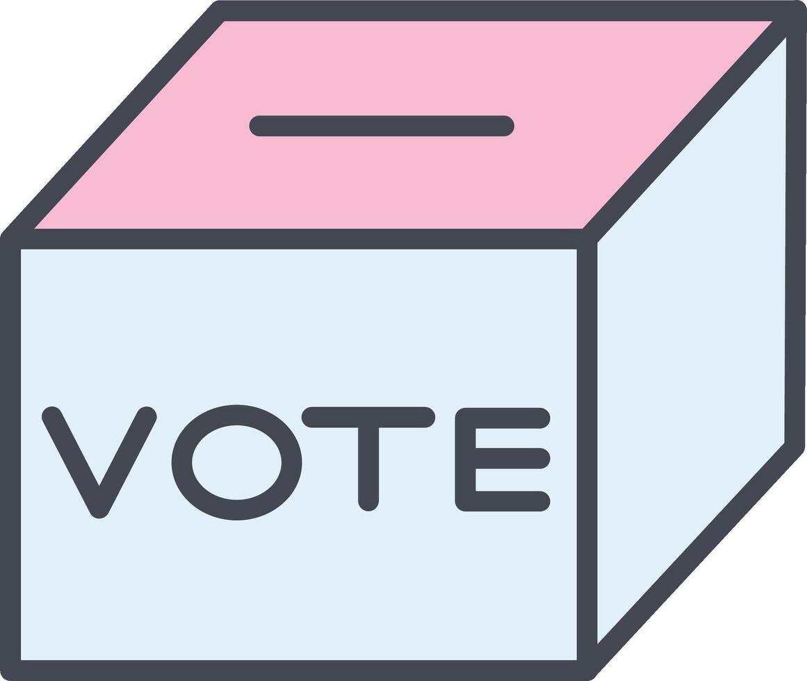 Ballot Box Vector Icon
