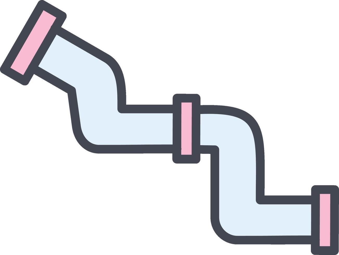 Water Pipe Vector Icon