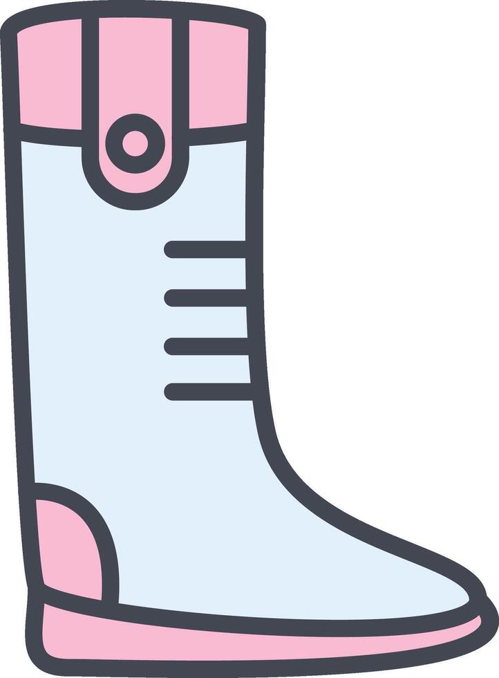 Long Boots Vector Icon