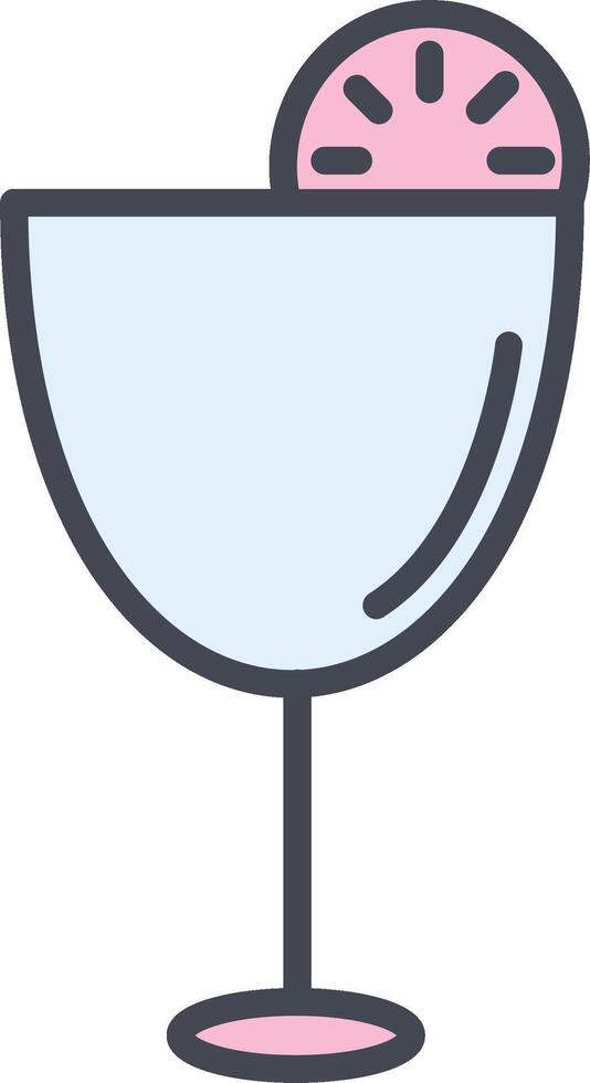 Cocktail Drink Vector Icon