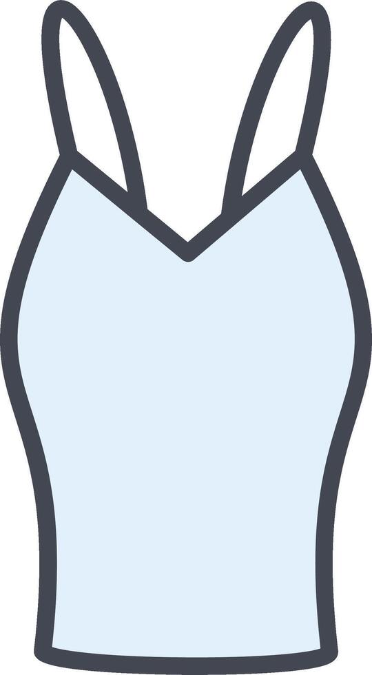 Ladies Vest Vector Icon