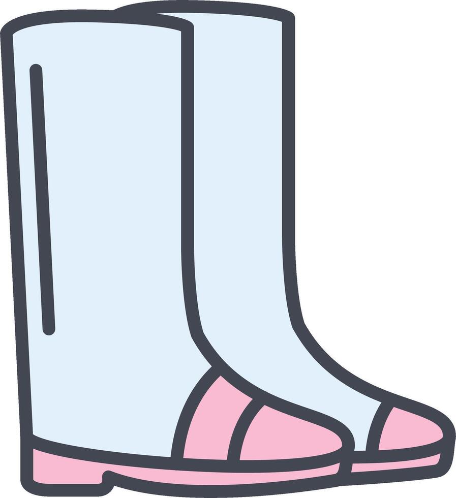 Gardening Boots Vector Icon