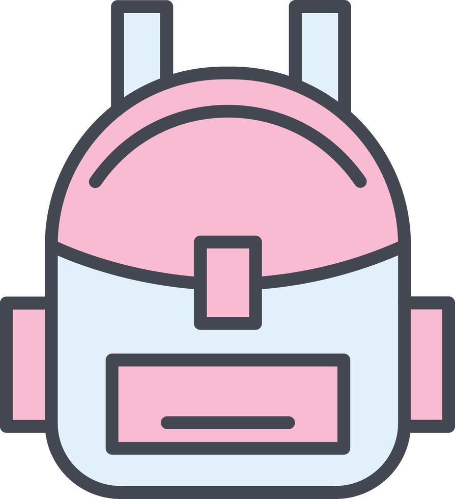 Bag Pack Vector Icon