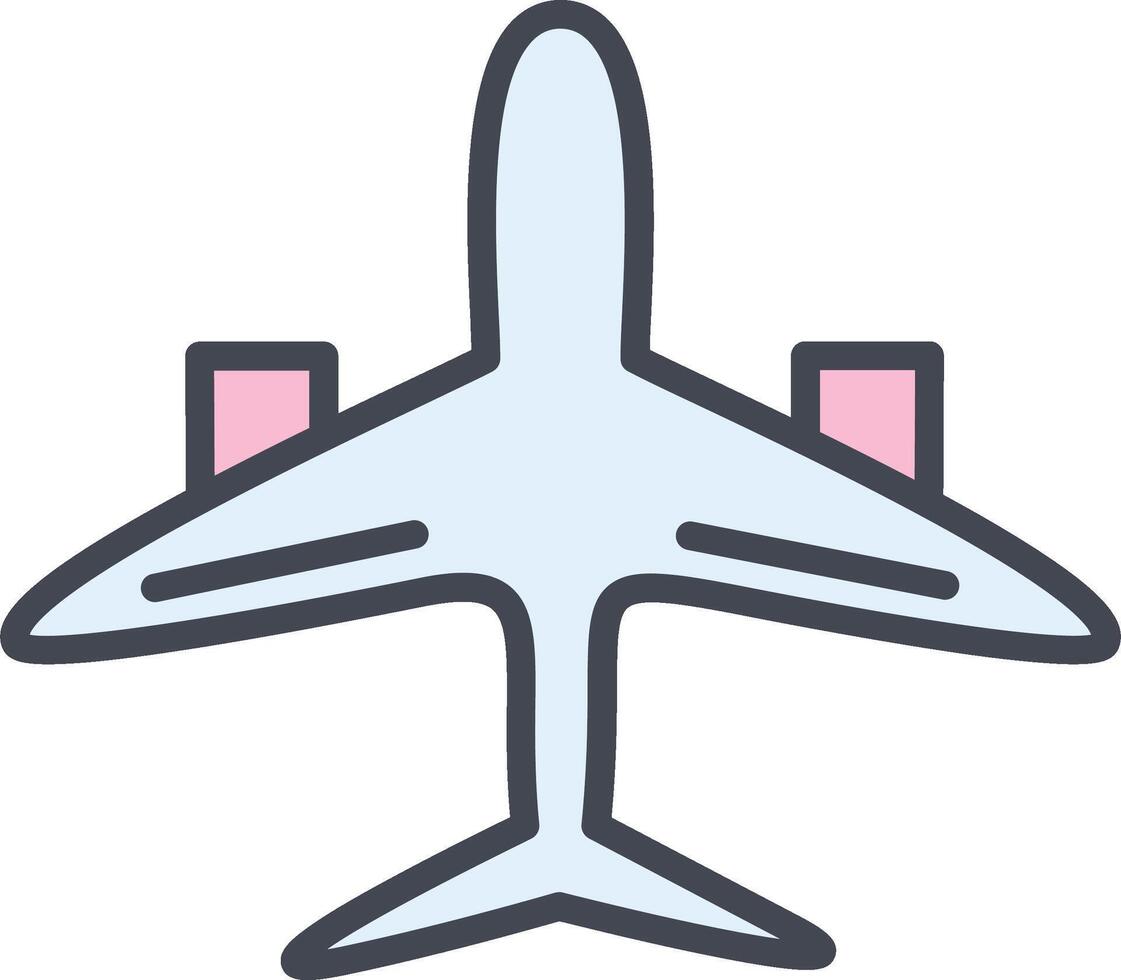 Aeroplane Vector Icon