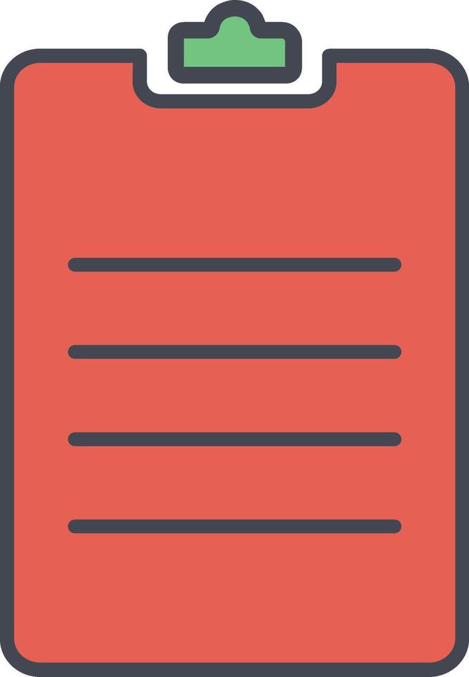 Clipboard Vector Icon