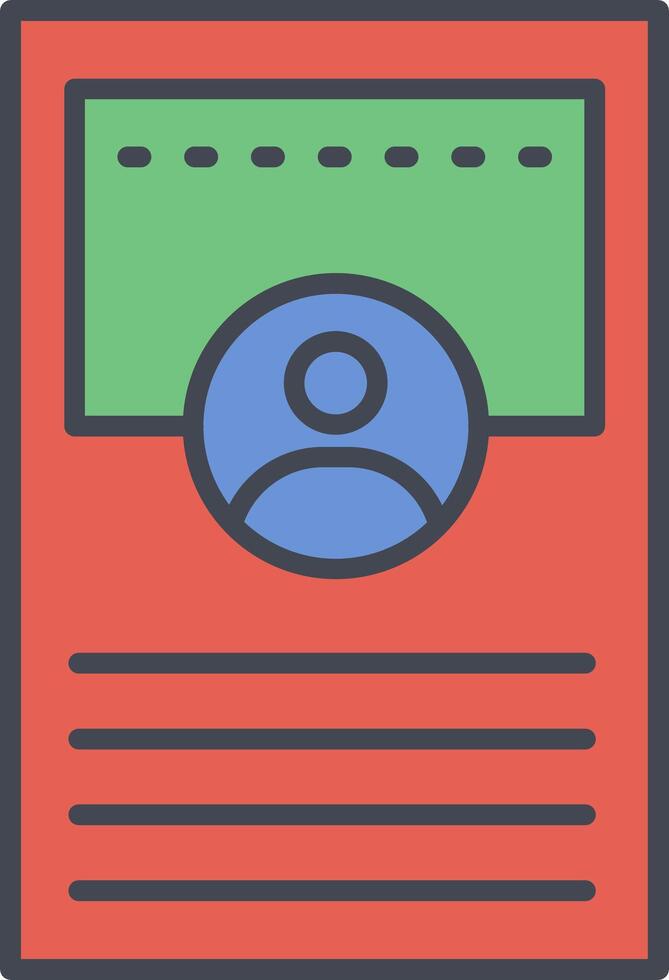 Profile Vector Icon
