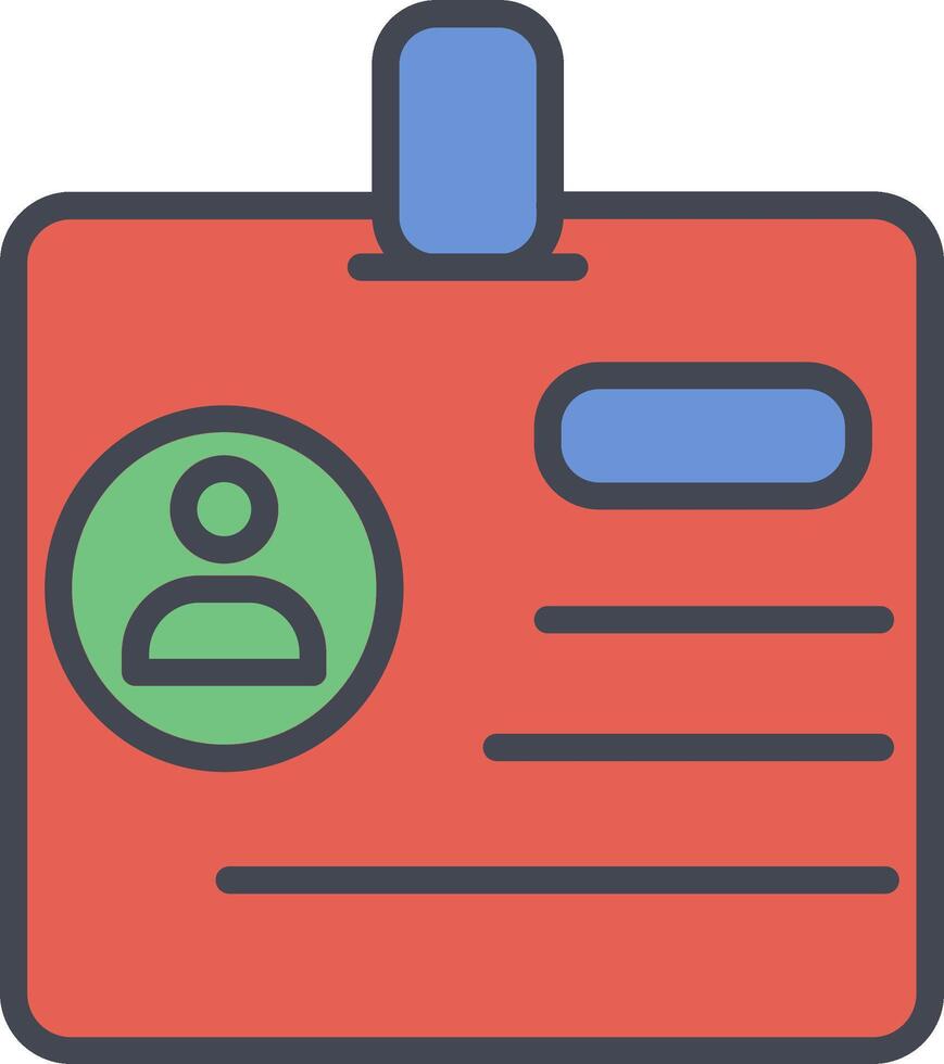 Identification Vector Icon