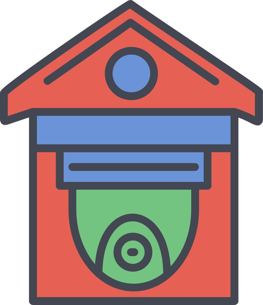 Security Camera Vector Icon