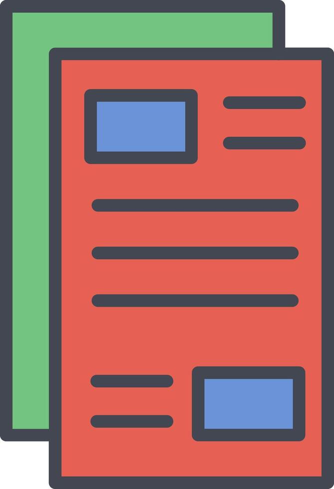 Newspaper Vector Icon
