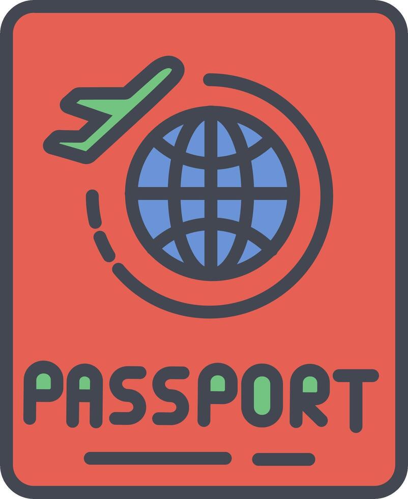 Passport Vector Icon