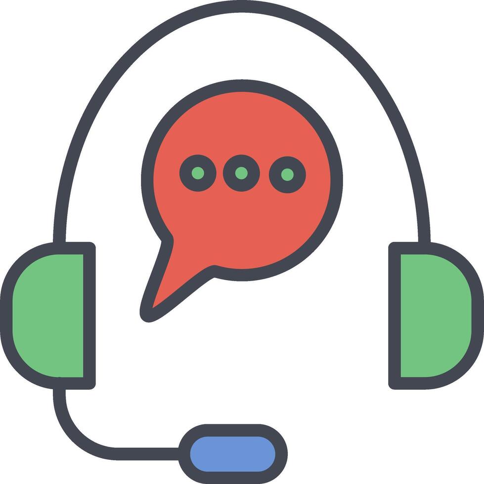 Call Center Vector Icon