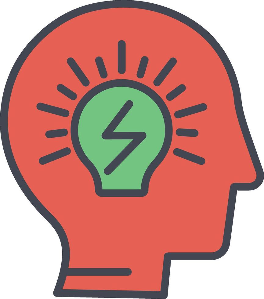 Brainstorming Vector Icon