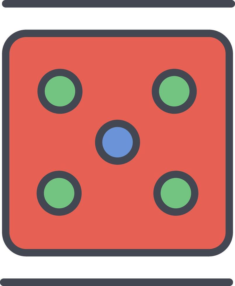 Dice Vector Icon