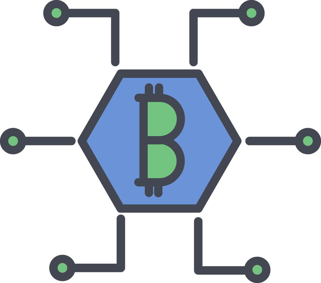 Bitcoin Vector Icon