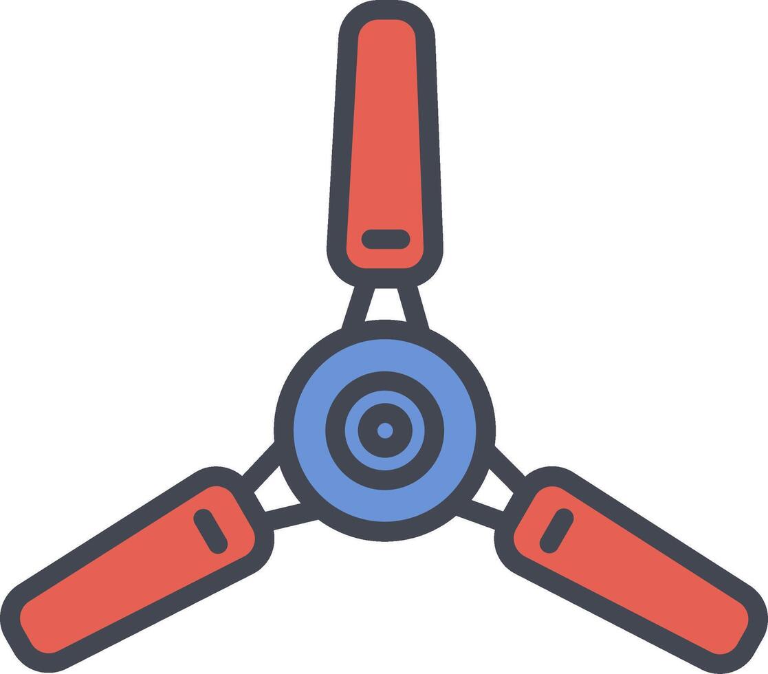 Electric Fan Vector Icon