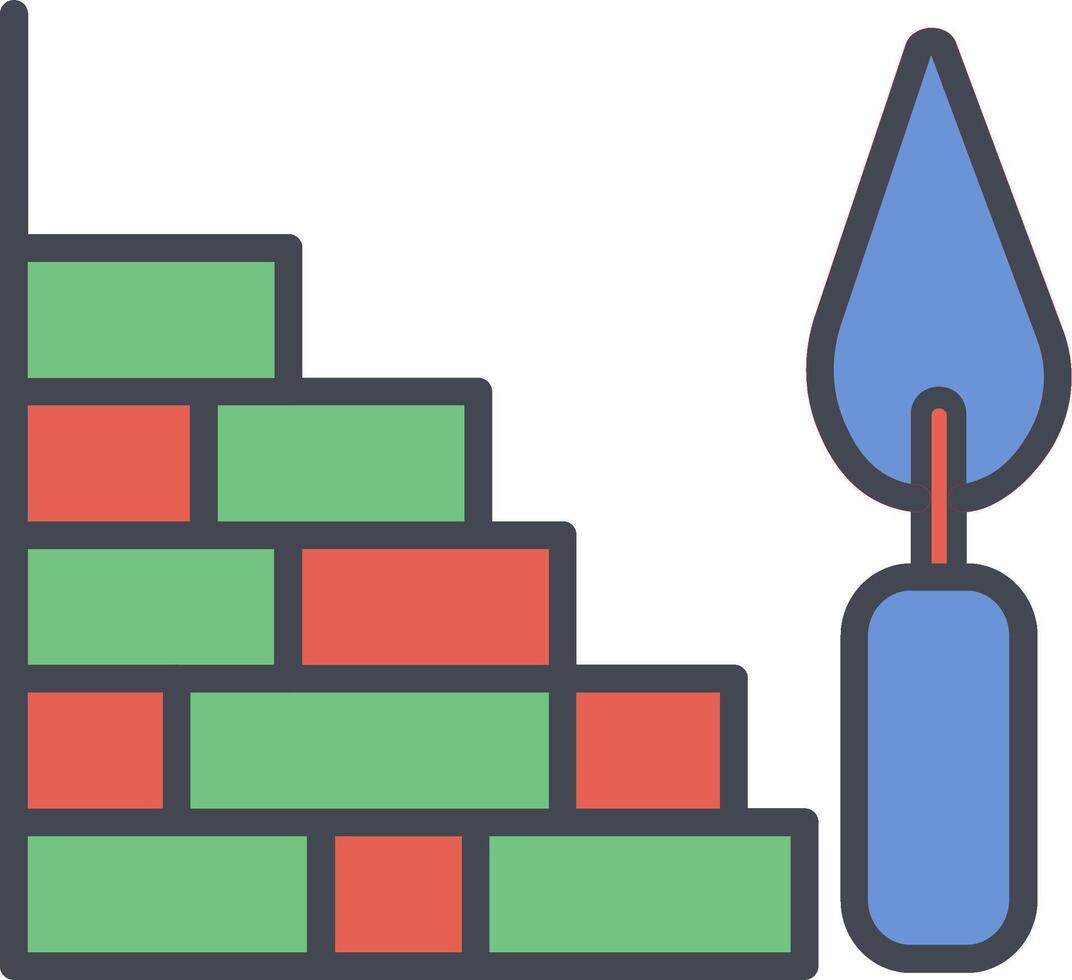 Bricks Vector Icon