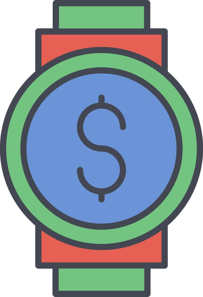 Watch Vector Icon