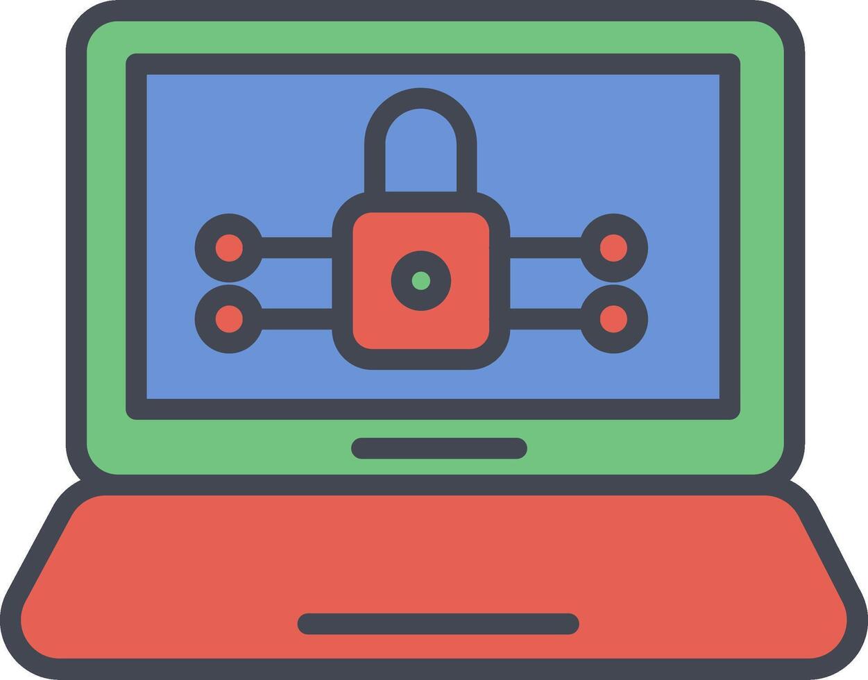 Closed Access Vector Icon