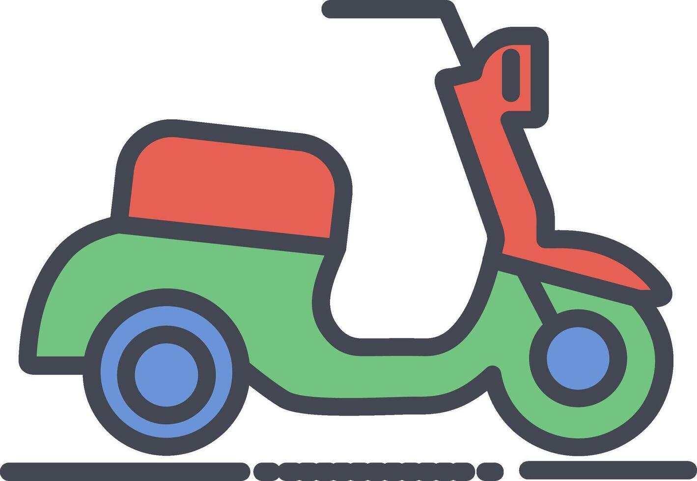 Scooter Vector Icon