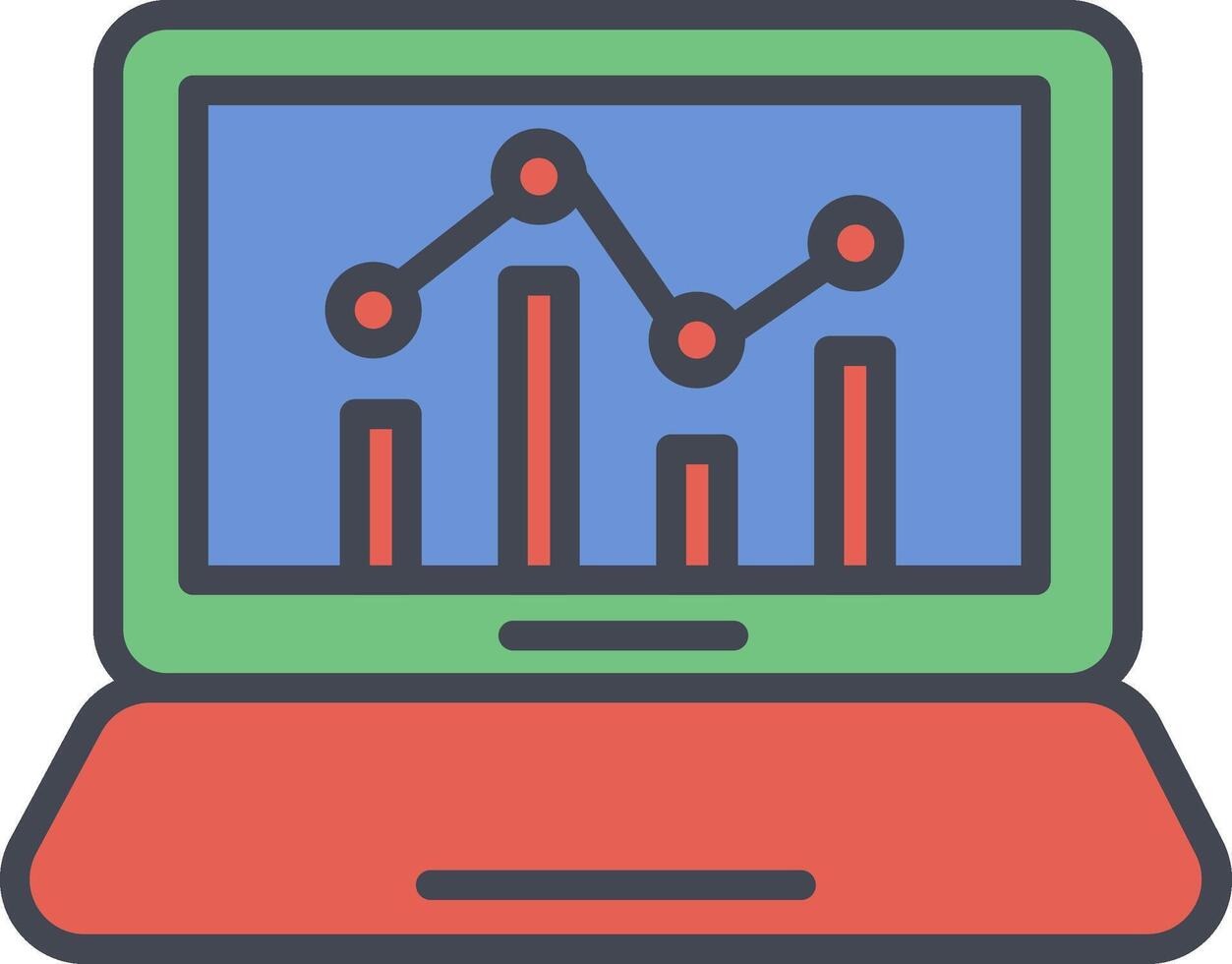 Analytics Vector Icon