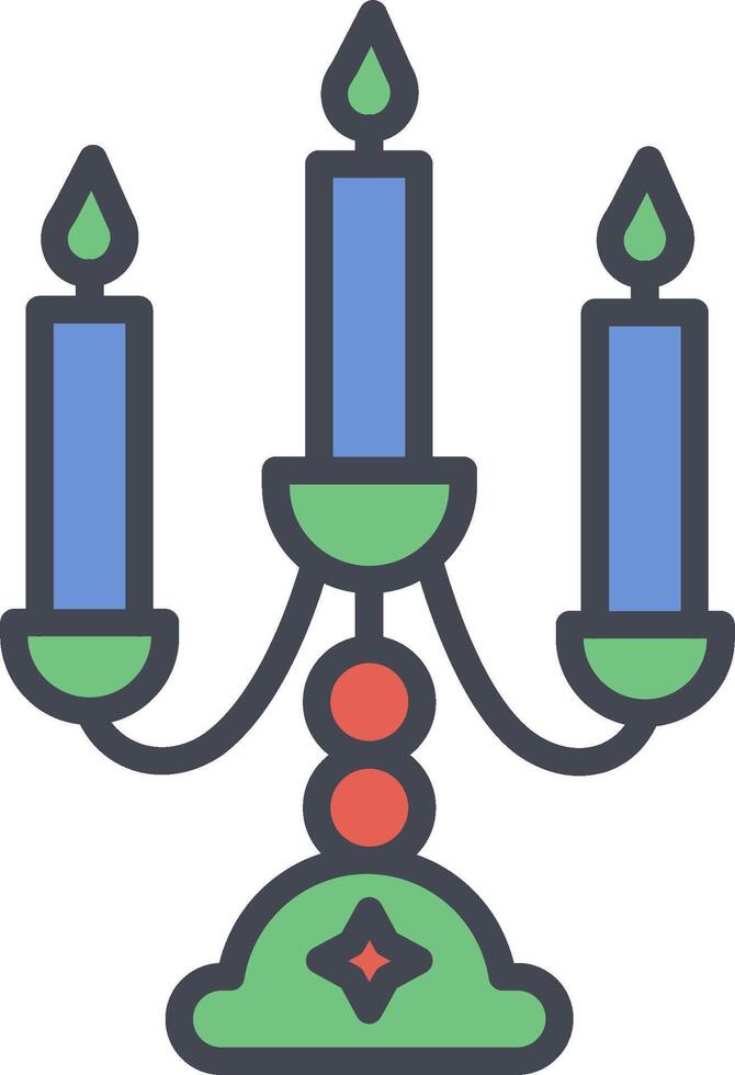 Candlestick Vector Icon