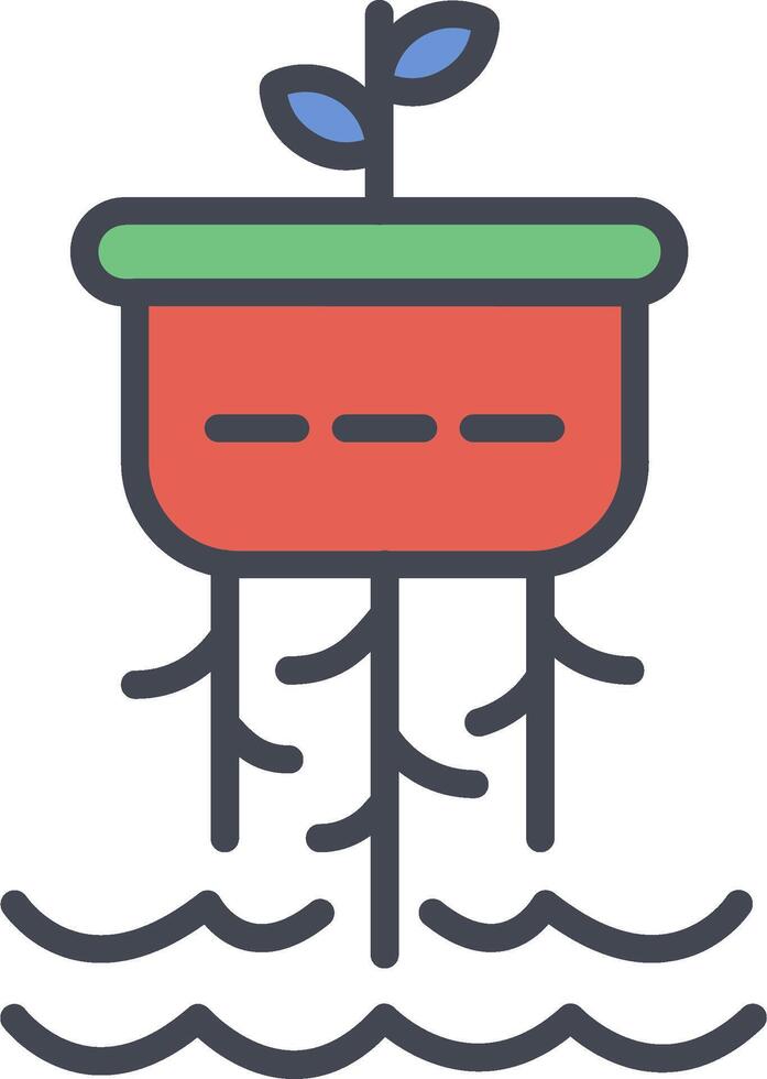 Hydroponic Vector Icon