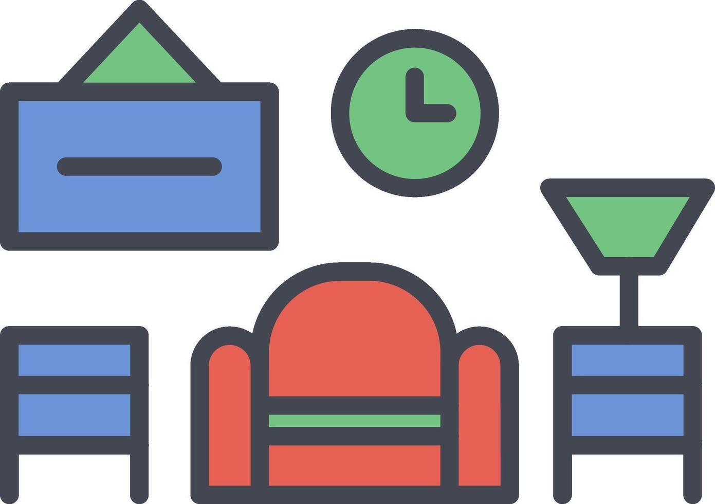 Rooms Vector Icon