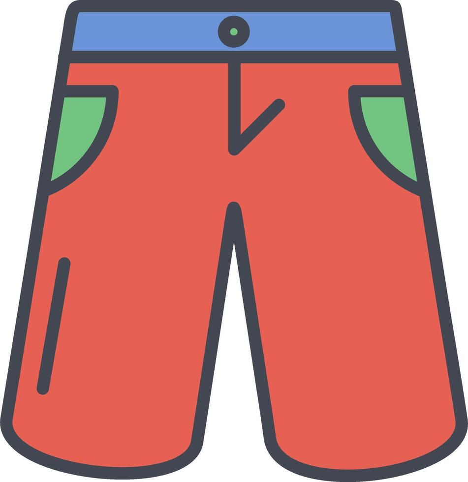 Shorts Vector Icon