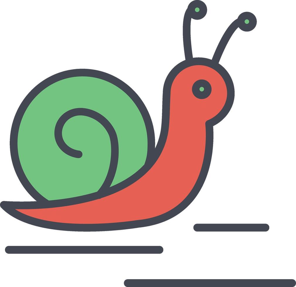 Snail Vector Icon