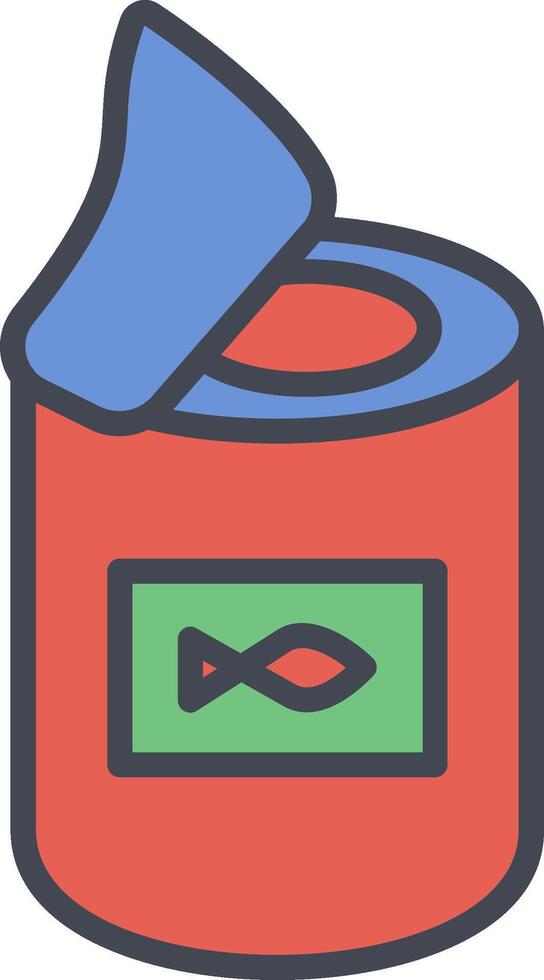 Canned Food Vector Icon