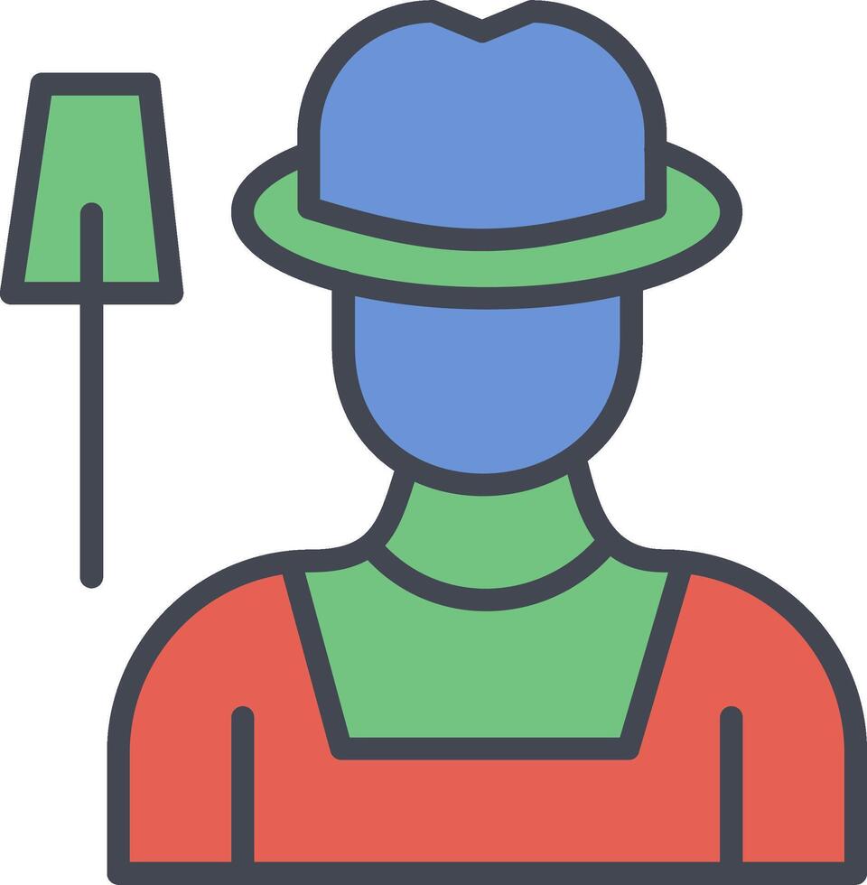 Farmer Vector Icon
