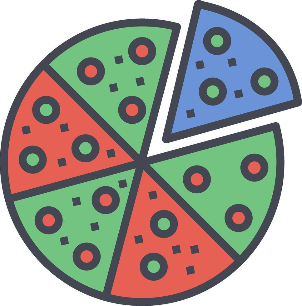 Pizza Slice Vector Icon