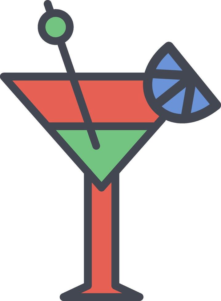 Martini Vector Icon