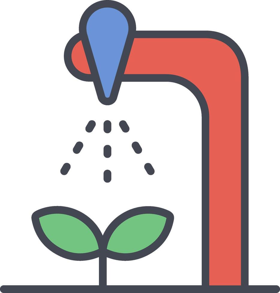 Irrigation System Vector Icon