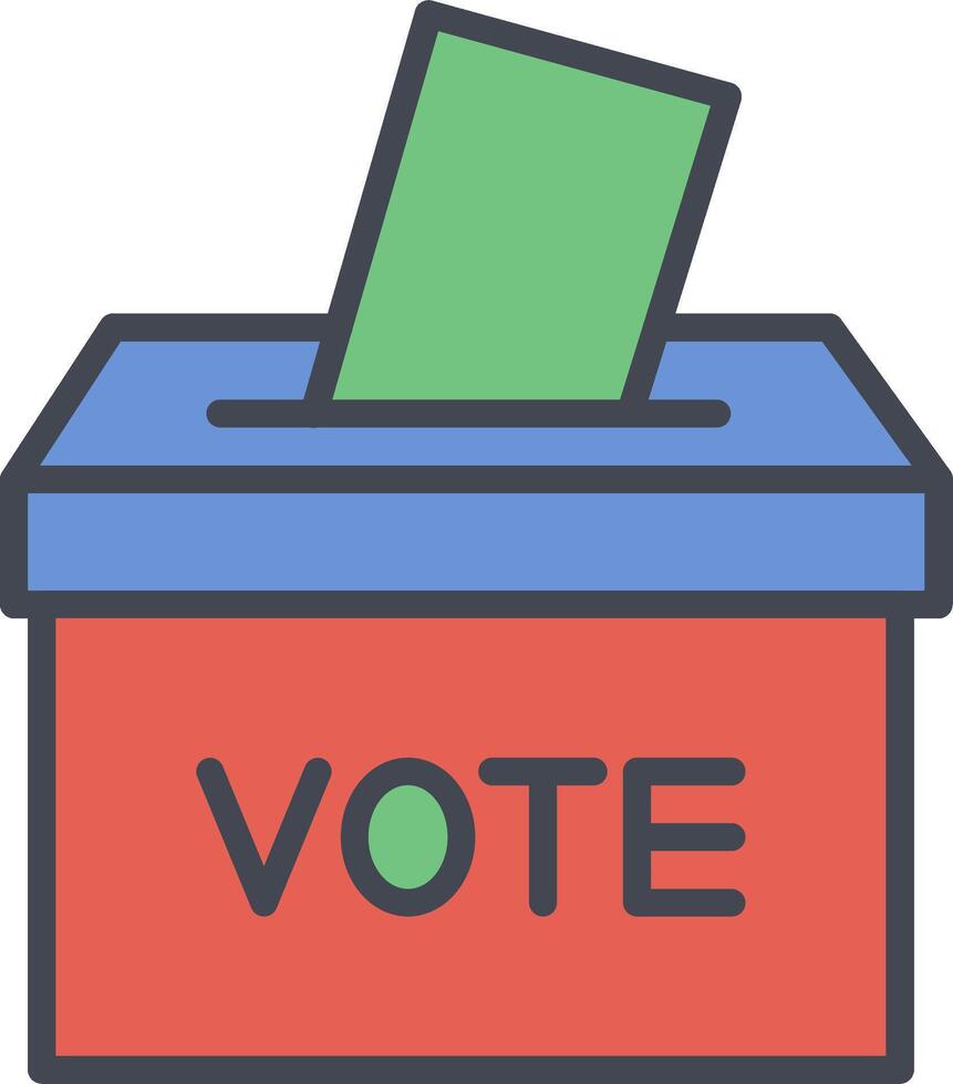 Ballot Vector Icon