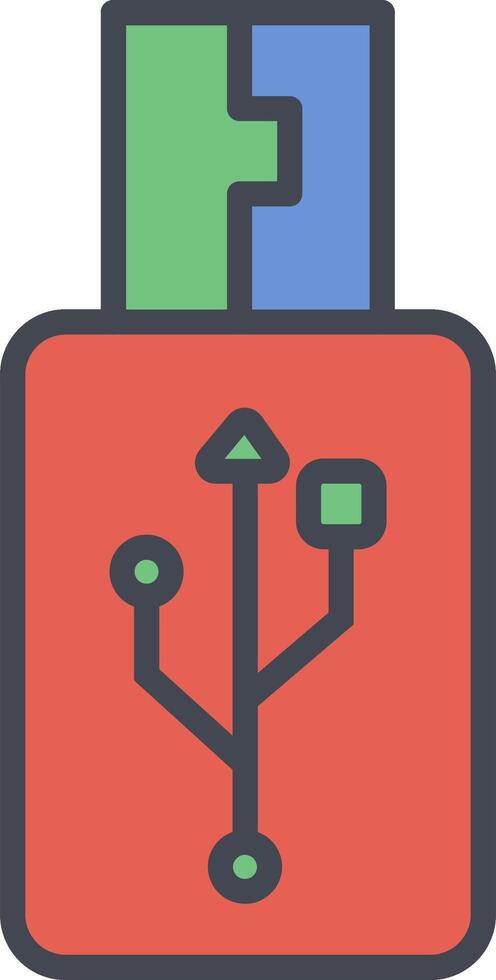 USB Vector Icon