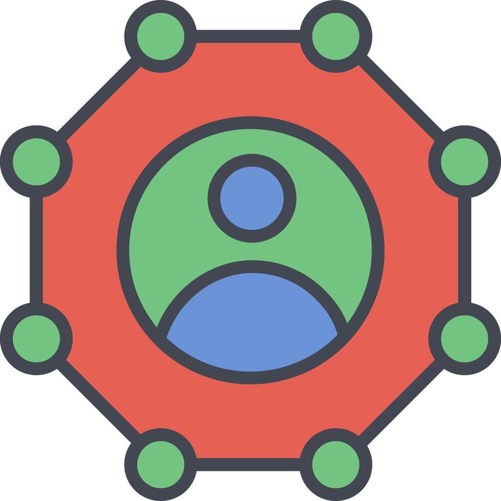 Network Share Vector Icon