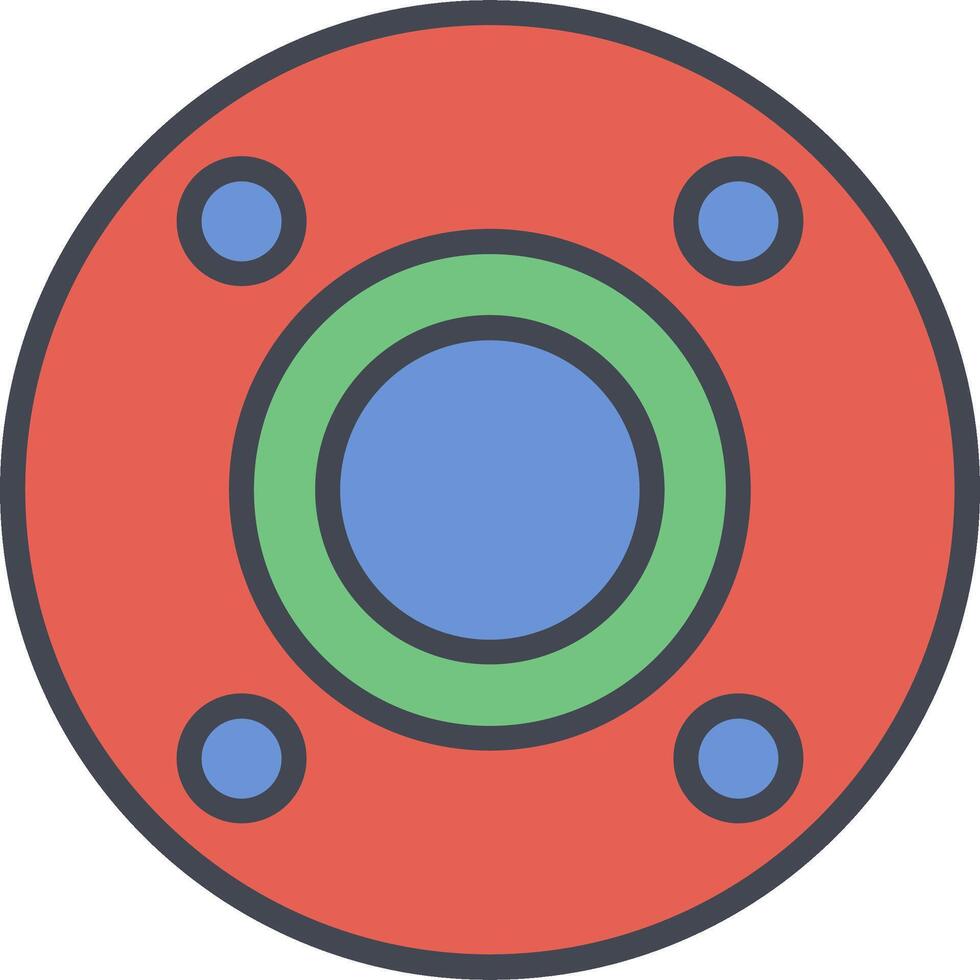 Flange Vector Icon