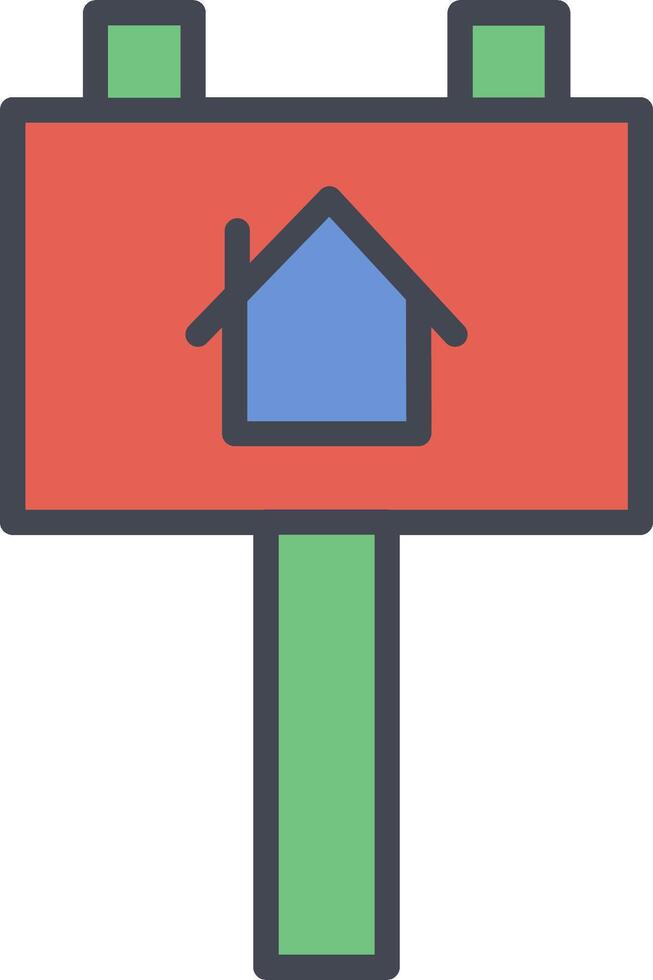 Billboard Vector Icon