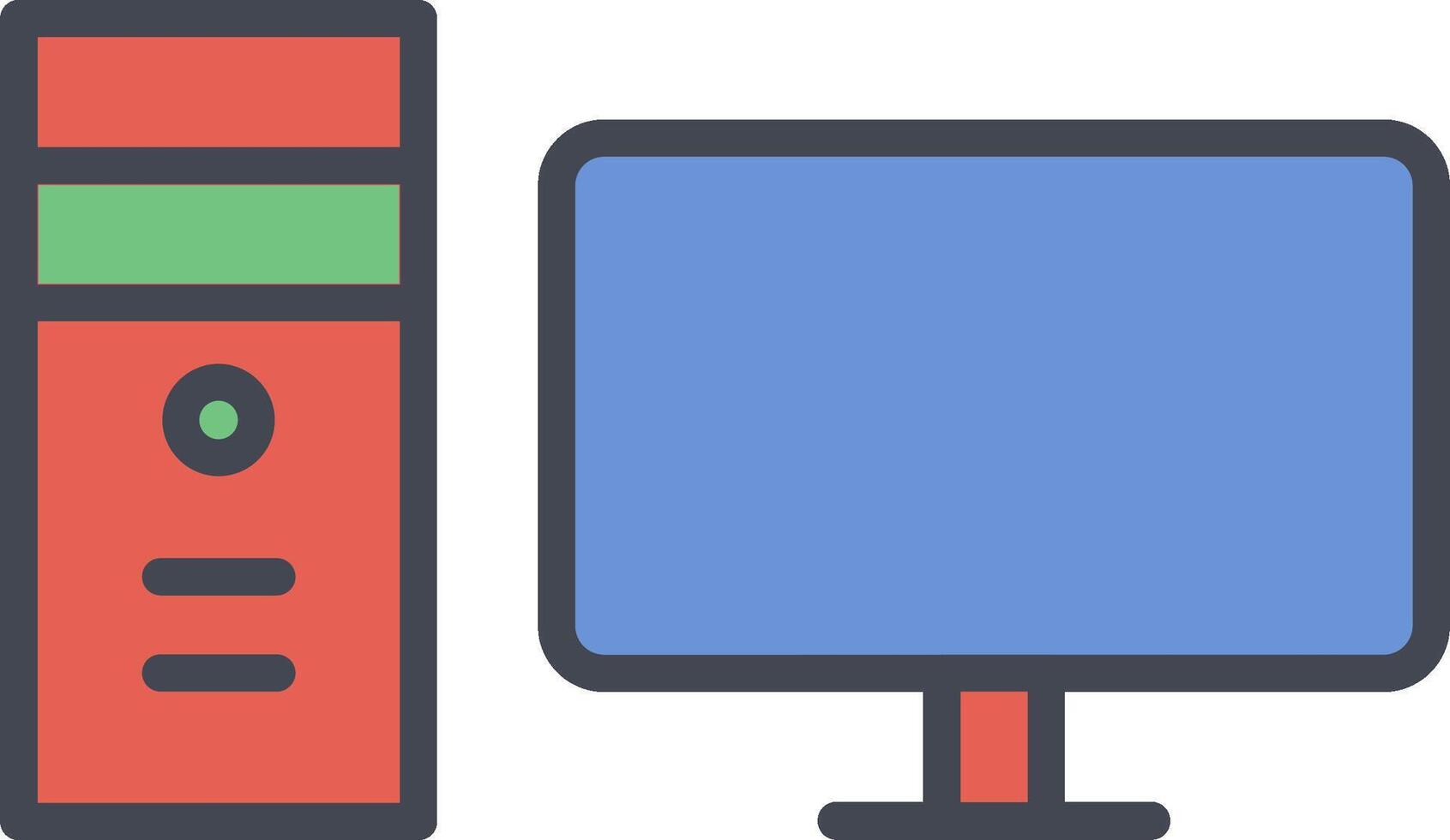 Desktop Vector Icon 41831722 Vector Art at Vecteezy
