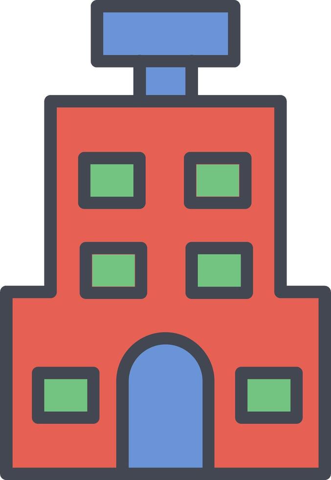 Hostel Vector Icon