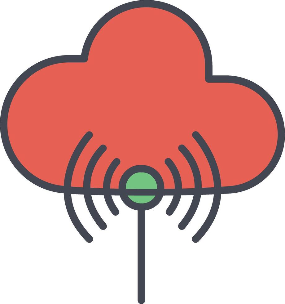 Internet Cloud Vector Icon