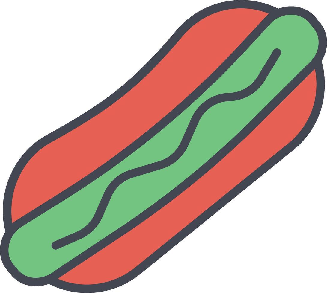 Hotdog Vector Icon