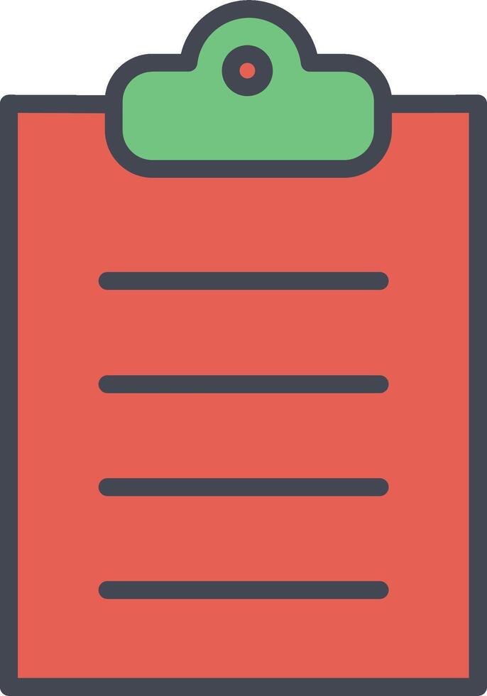 Clipboard Vector Icon