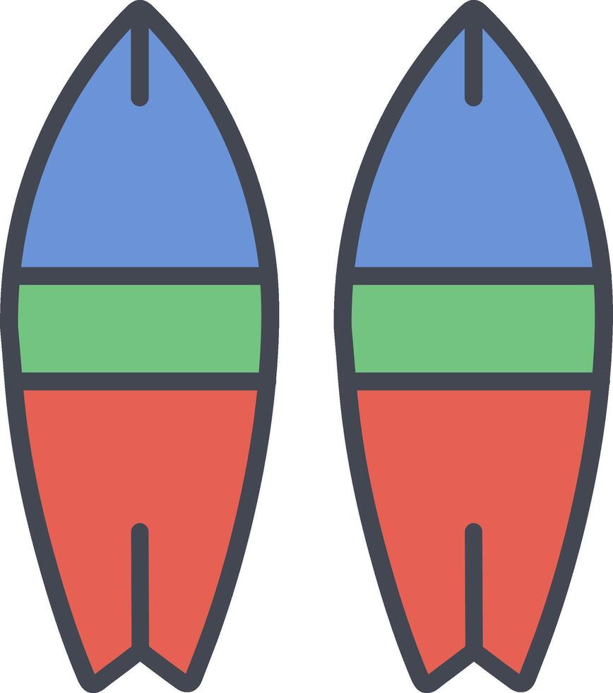 Surfboard Vector Icon