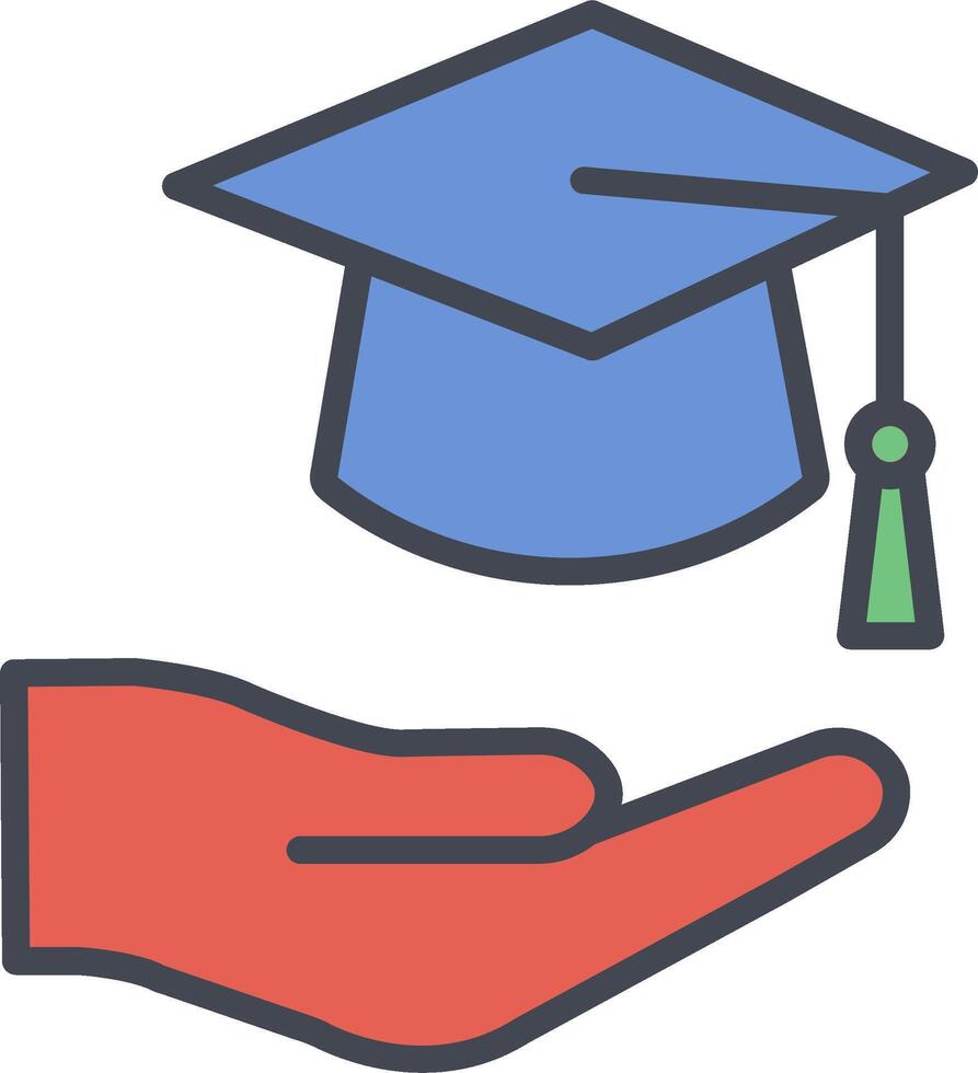 Graduation Hat Vector Icon